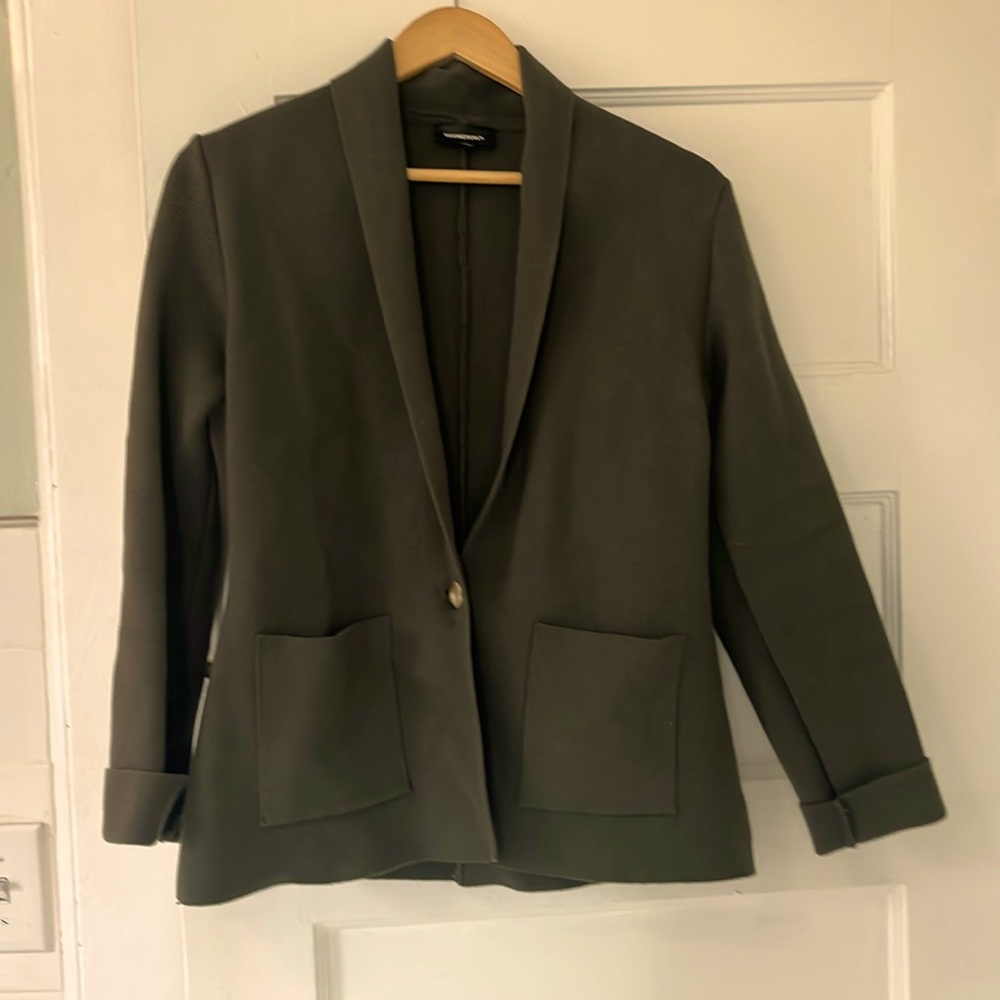 Summersalt Ribbed Sweater Blazer